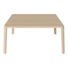 Table basse gracieuse en chêne massif 90 x 90 x H42 cm