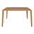 Graceful Esstisch aus massiver Eiche 130 x 130 cm - 30 mm - ZEN ZONE Furniture
