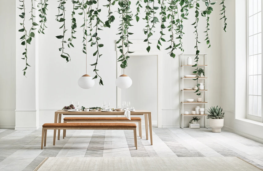 Graceful Bank aus massiver Eiche 180 cm - 30 mm - ZEN ZONE Furniture