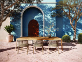Gartentisch Positano aus Teakholz in Natur - ZEN ZONE Furniture