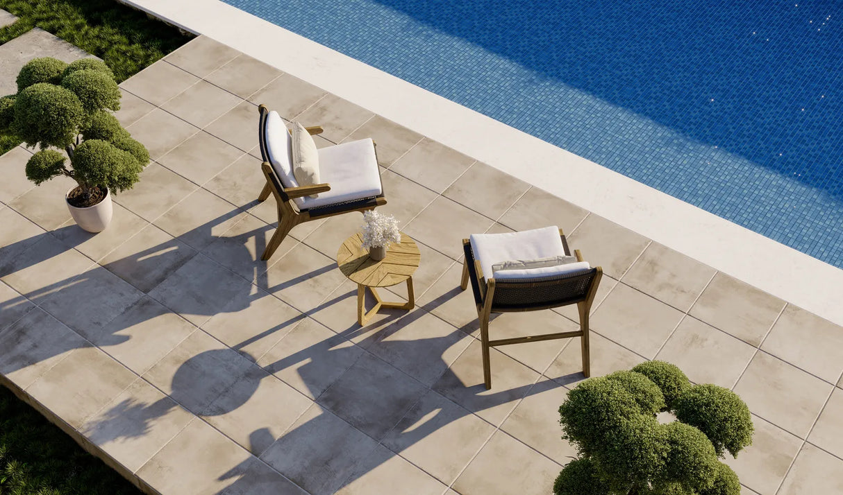 Atrani Outdoor Beistelltisch aus Teakholz 40x40 cm - ZEN ZONE Furniture