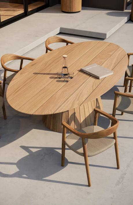 Levanto Outdoor Tisch Teakholz 240/290 cm - ZEN ZONE Furniture