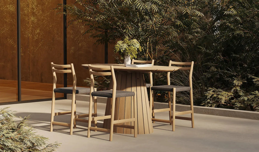 Levanto Outdoor Bar Tisch aus Teakholz - ZEN ZONE Furniture