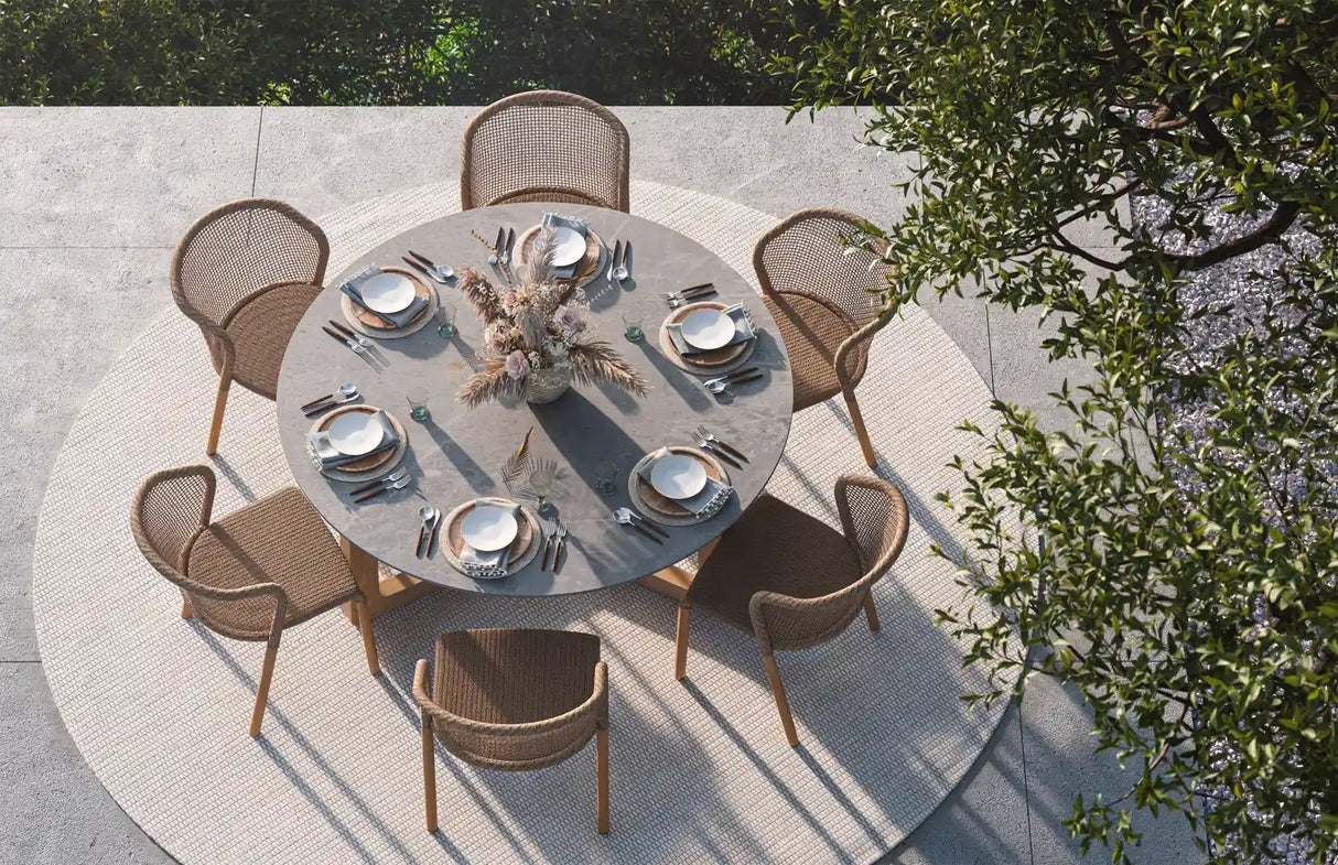 Atrani Gartentisch aus Teakholz 120x120 cm - ZEN ZONE Furniture