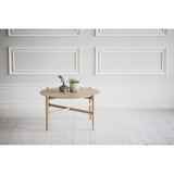 HOLTON Couchtisch Eiche 62x62x36cm - ZEN ZONE