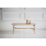 HOLTON Couchtisch Eiche 130x65x46cm - ZEN ZONE
