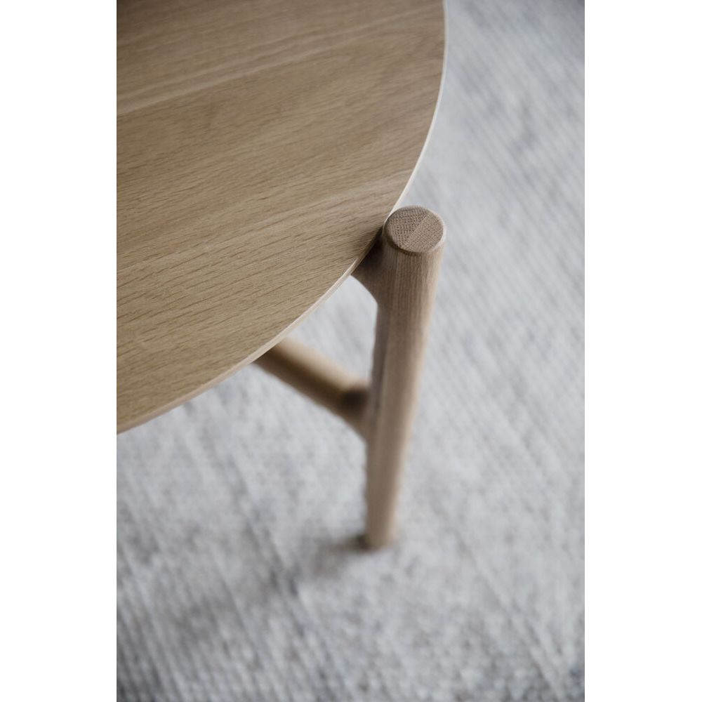 HOLTON Couchtisch Eiche 62x62x36cm - ZEN ZONE