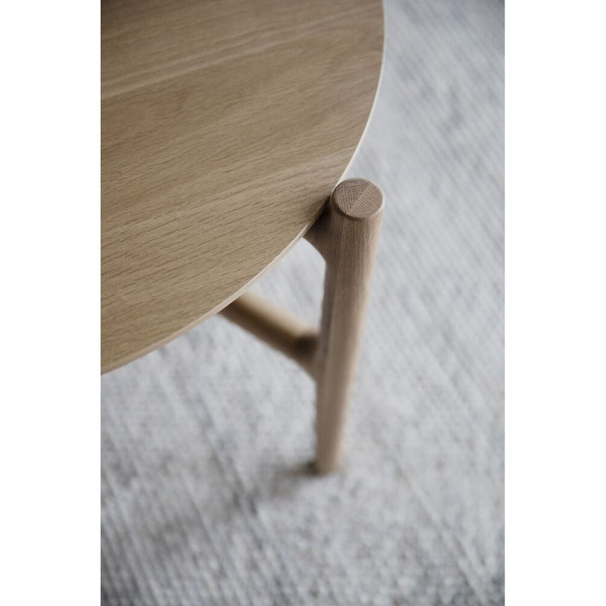 HOLTON Couchtisch Eiche 62x62x36cm - ZEN ZONE