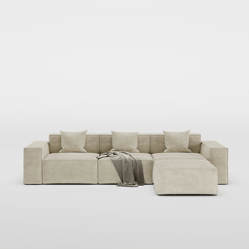 Modular Sofa mit Chaiselongue 295cm - ZEN ZONE