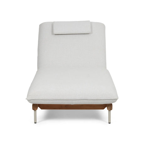 Sonnenliege Noli aus Teakholz, 208x85 cm - ZEN ZONE Furniture