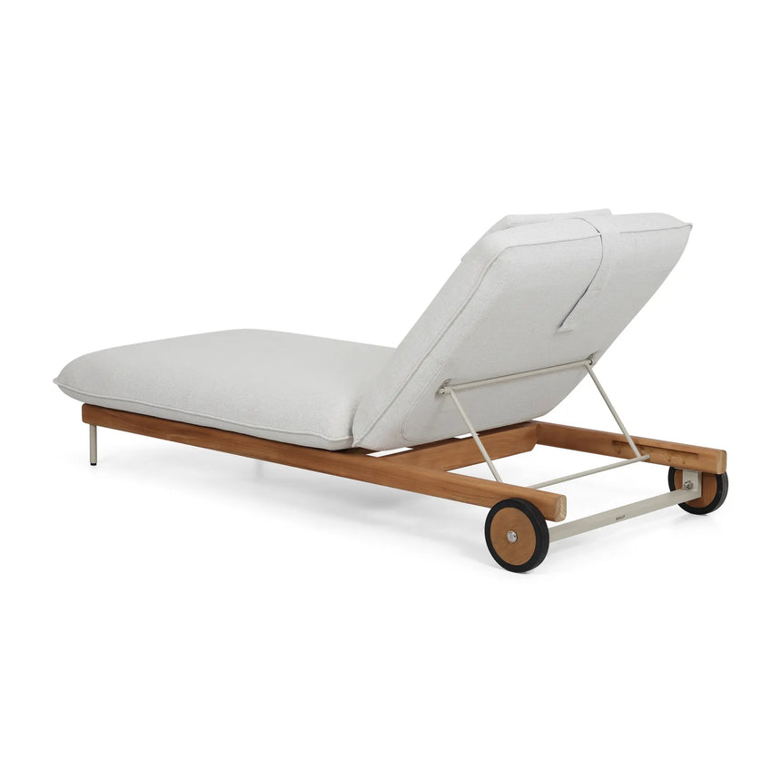 Sonnenliege Noli aus Teakholz, 208x85 cm - ZEN ZONE Furniture