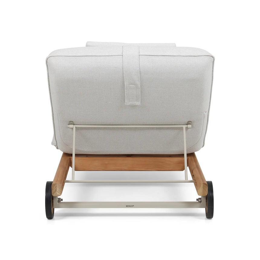 Sonnenliege Noli aus Teakholz, 208x85 cm - ZEN ZONE Furniture