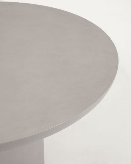 Taimi runder Gartentisch aus Zement Ø 110 cm - ZEN ZONE Furniture