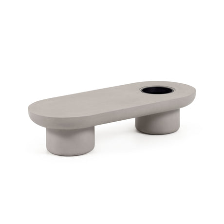 Taimi Outdoor Couchtisch aus Zement Ø 140 x 60 cm - ZEN ZONE Furniture