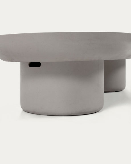 Taimi Outdoor Couchtisch aus Zement Ø 140 x 60 cm - ZEN ZONE Furniture