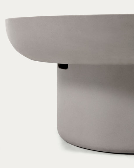 Taimi Outdoor Couchtisch aus Zement Ø 140 x 60 cm - ZEN ZONE Furniture