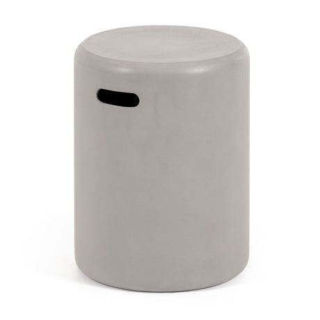 Taimi Outdoor Hocker aus Zement Ø 35 cm - ZEN ZONE Furniture