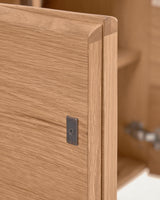 Rasha Sideboard 4 Türen Eichenfurnier mit natürlichem Finish 180 x 71 cm - ZEN ZONE Furniture