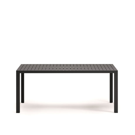Culip Gartentisch aus Aluminium mit grauem Finish 180 x 90 cm - ZEN ZONE Furniture