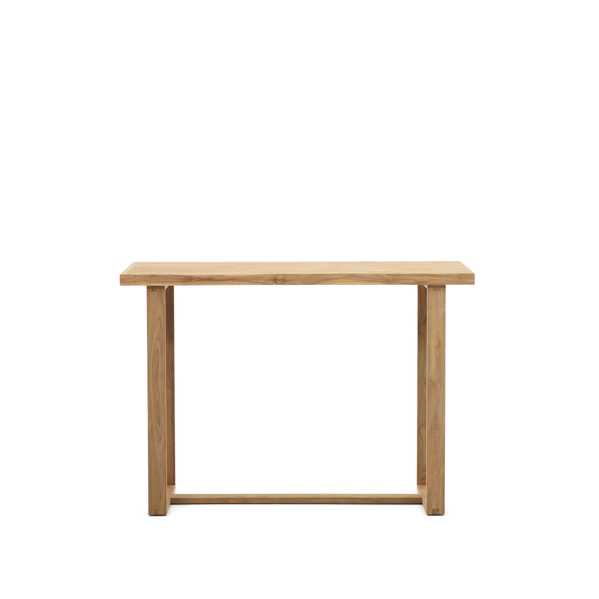 Canadell hoher Tisch 100% outdoor massives recyceltes Teakholz 140 x 70 cm - ZEN ZONE Furniture
