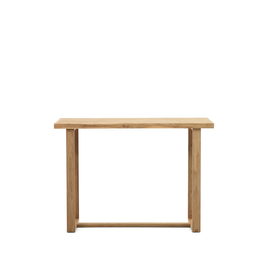 Canadell hoher Tisch 100% outdoor massives recyceltes Teakholz 140 x 70 cm - ZEN ZONE Furniture