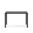 Culip Gartenstehtisch aus Aluminium mit grauem Finish 150 x 77 cm - ZEN ZONE Furniture