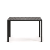 Culip Gartenstehtisch aus Aluminium mit grauem Finish 150 x 77 cm - ZEN ZONE Furniture