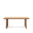 Canadell Tisch 100% outdoor aus massivem recyceltem Teakholz 180 x 90 cm - ZEN ZONE Furniture