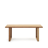Canadell Tisch 100% outdoor aus massivem recyceltem Teakholz 180 x 90 cm - ZEN ZONE Furniture