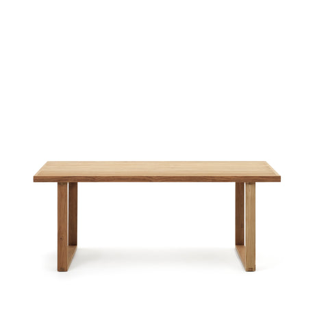 Canadell Tisch 100% outdoor aus massivem recyceltem Teakholz 180 x 90 cm - ZEN ZONE Furniture