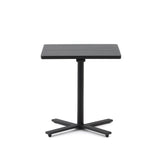 Faltbarer Außentisch Torreta aus Aluminium mit dunkelgrauem Finish 70 x 70 cm - ZEN ZONE Furniture