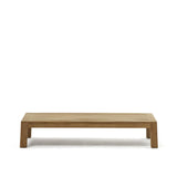 Forcanera Couchtisch aus massivem Teakholz 150 x 71 cm - ZEN ZONE