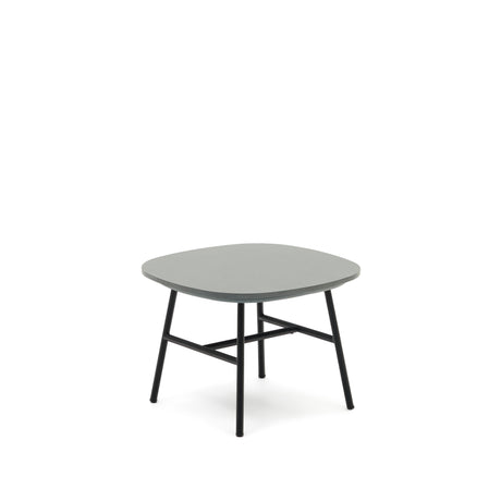 Bramant Beistelltisch aus Stahl mit schwarzem Finish 60 x 60 cm - ZEN ZONE Furniture