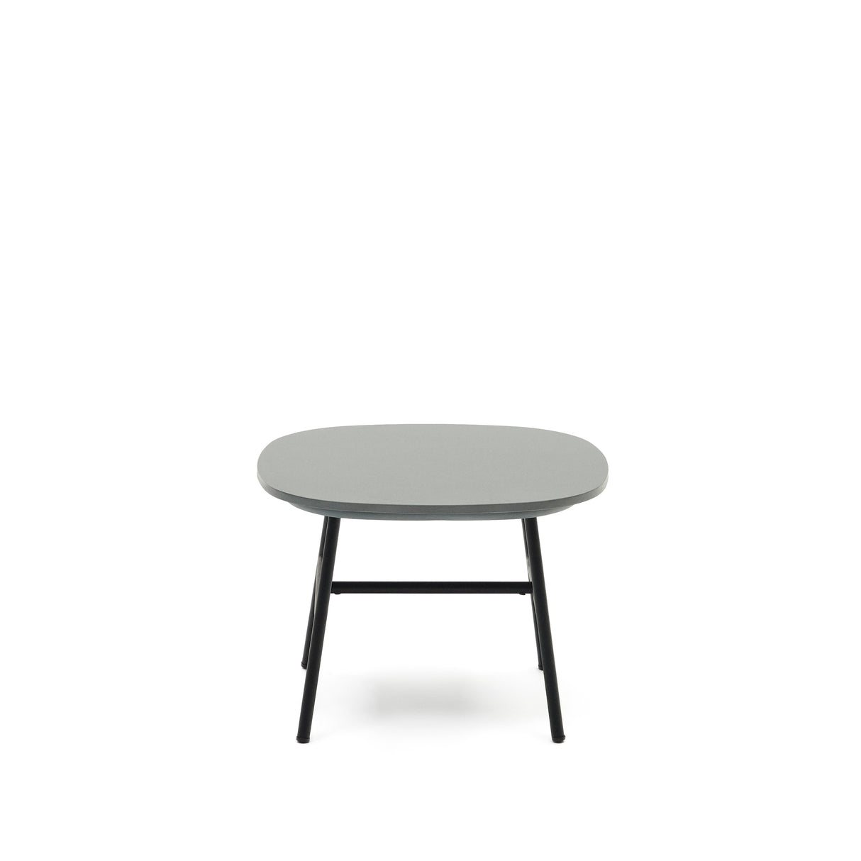 Bramant Beistelltisch aus Stahl mit schwarzem Finish 60 x 60 cm - ZEN ZONE Furniture