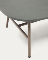 Bramant Beistelltisch aus Stahl mit Finish in Helllila 60 x 60 cm - ZEN ZONE Furniture
