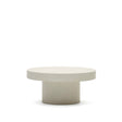 Aiguablava Couchtisch Weiß Ø 90 cm - ZEN ZONE
