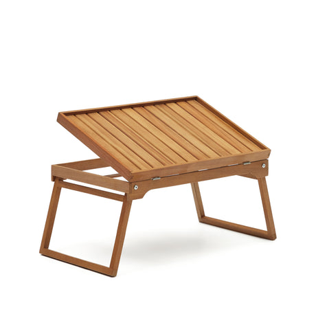 Mani klappbares Tablett aus massivem Akazienholz - ZEN ZONE Furniture