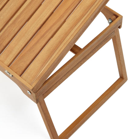 Mani klappbares Tablett aus massivem Akazienholz - ZEN ZONE