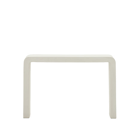 Aiguablava Konsole aus Zement in Weiß 120 x 80 cm - ZEN ZONE Furniture