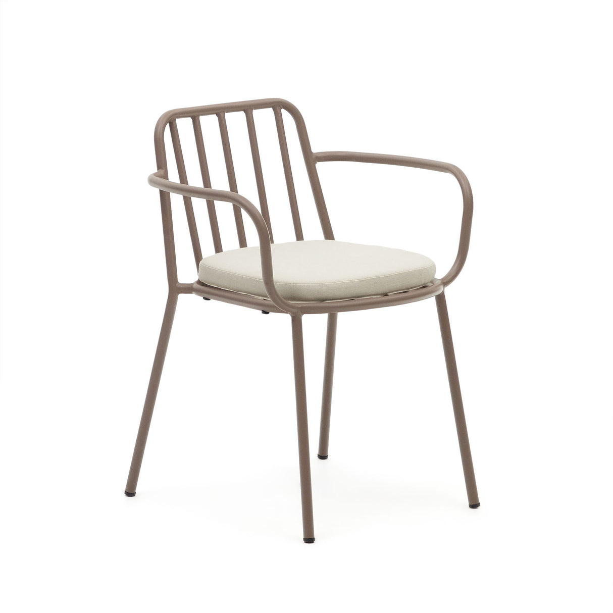 Bramant stapelbarer Stuhl aus Stahl mit Finish in Helllila - ZEN ZONE Furniture