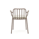 Bramant stapelbarer Stuhl aus Stahl mit Finish in Helllila - ZEN ZONE Furniture