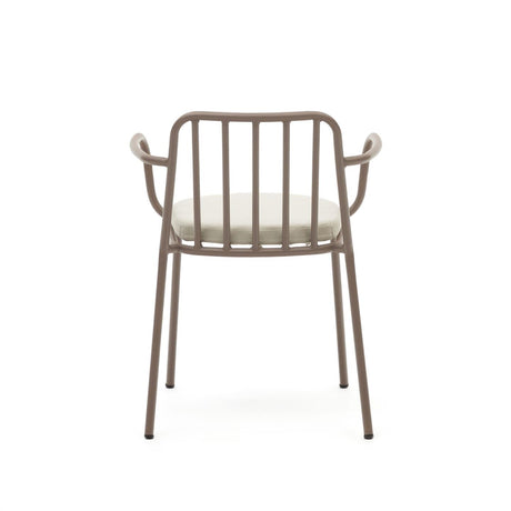 Bramant stapelbarer Stuhl aus Stahl mit Finish in Helllila - ZEN ZONE