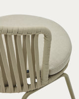 Saconca Outdoor Stuhl aus Seil und verzinktem Stahl in Grün - ZEN ZONE Furniture