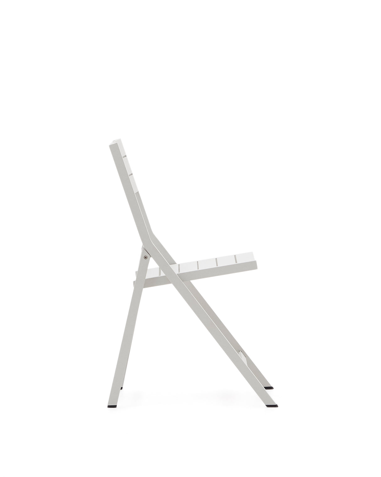 Faltbarer GartenstuhlTorreta aus Aluminium mit hellgrauem Finish - ZEN ZONE Furniture
