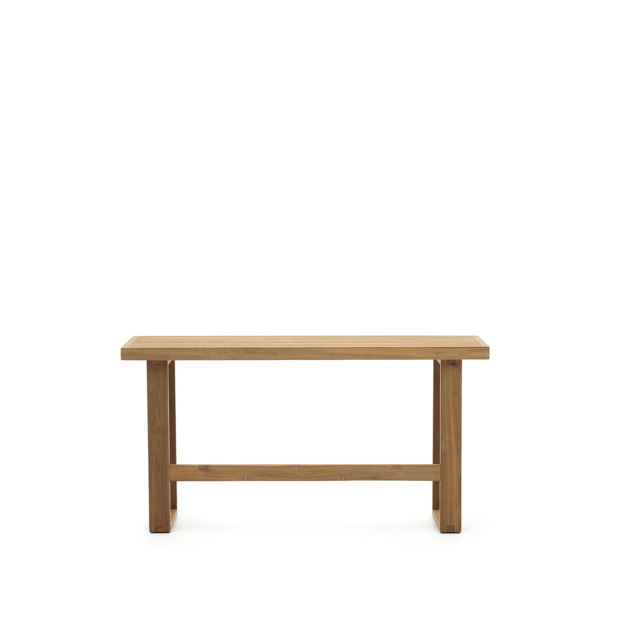 Canadell hohe Bank 100% outdoor aus massivem recyceltem Teakholz 130 cm - ZEN ZONE Furniture