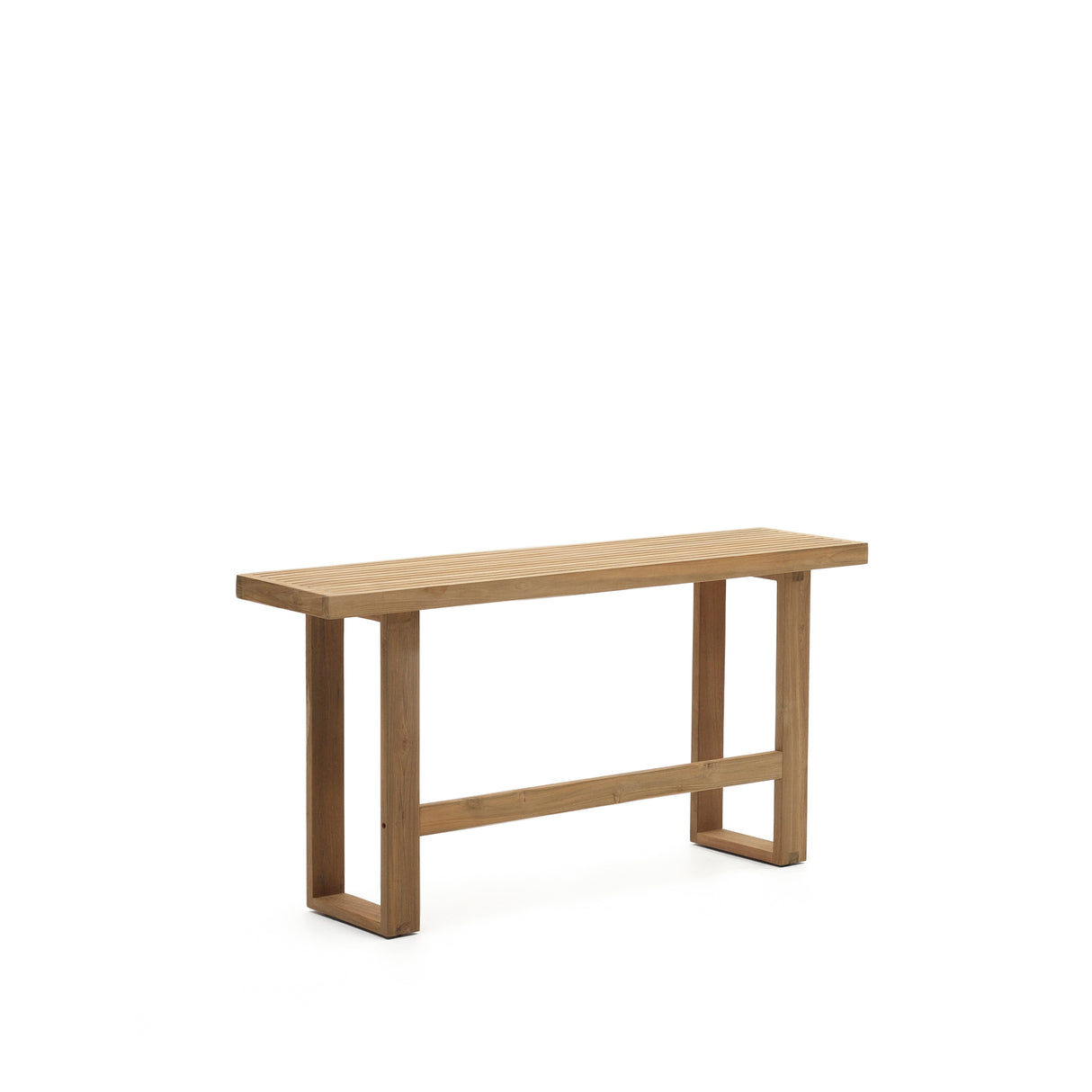 Canadell hohe Bank 100% outdoor aus massivem recyceltem Teakholz 130 cm - ZEN ZONE Furniture