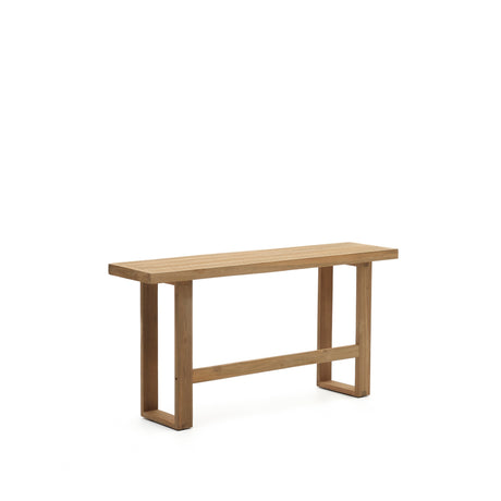 Canadell hohe Bank 100% outdoor aus massivem recyceltem Teakholz 130 cm - ZEN ZONE Furniture