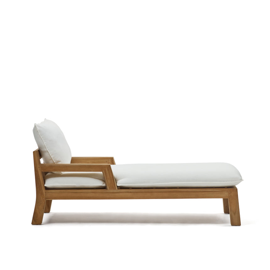 Forcanera Liegestuhl aus massivem Teakholz - ZEN ZONE Furniture