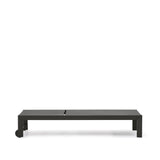 Canutells Aluminium Liegestuhl mit schwarzem Finish - ZEN ZONE