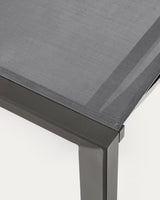 Canutells Aluminium Liegestuhl mit schwarzem Finish - ZEN ZONE Furniture
